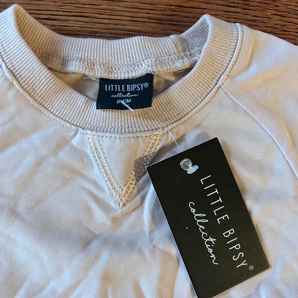 NWT Baby Jogger Sweatsuit Set by Little Bipsy size 6-12 mo - Picture 3 of 4